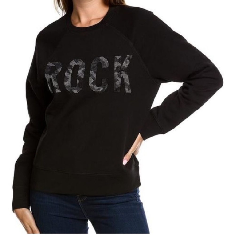 Zadig & Voltaire Camo Rock Strass Sweatshirt M